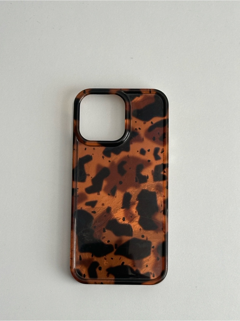 Tortoiseshell Phone Case — 14 Pro Max